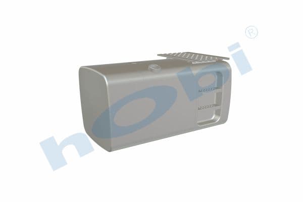 MN 590 Lt. Fuel Tank, Aluminium, Stepped, H:700 W:700 L:1380