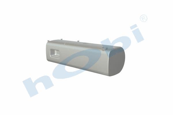 VL 570 Lt. Fuel Tank, Aluminium, Stepped, H:560 W:676 L:1850