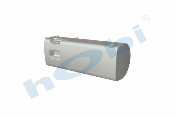 VL 750 Lt. Fuel Tank, Aluminium, Stepped, H:710 W:689 L:1900