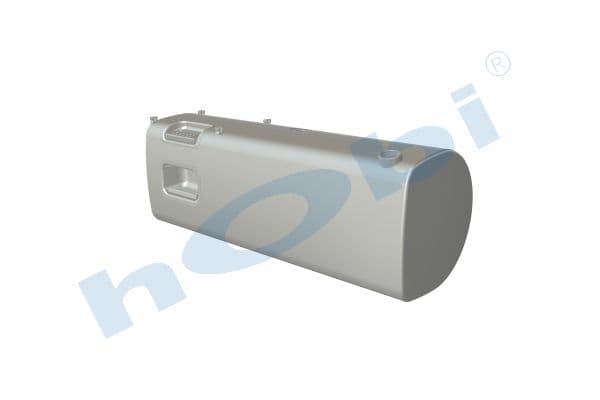 VL 770 Lt. Fuel Tank, Aluminium, Stepped, H:710 W:689 L:1950