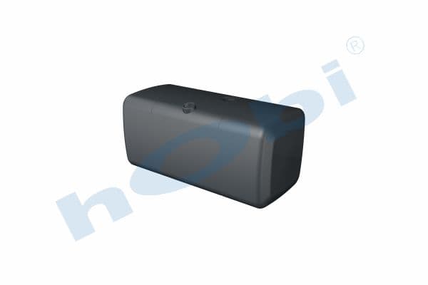 MC 650 Lt. Fuel Tank, Steel, H:700 W:700 L:1500 Grey (RAL7016)