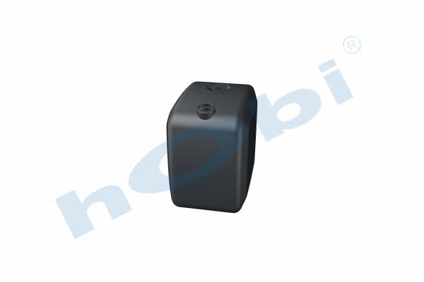 MC 190 Lt. Fuel Tank, Steel, H:700 W:700 L:500 Grey (RAL7016)