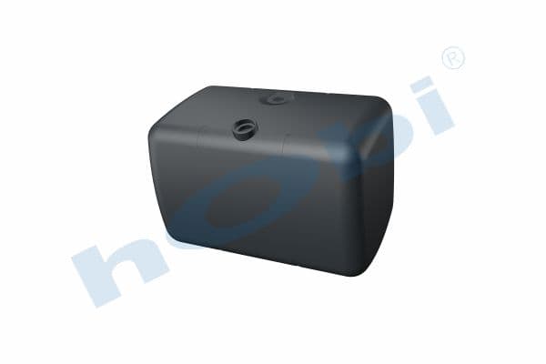 MC 380 Lt. Fuel Tank, Steel, H:695 W:645 L:1000 Grey (RAL7016)
