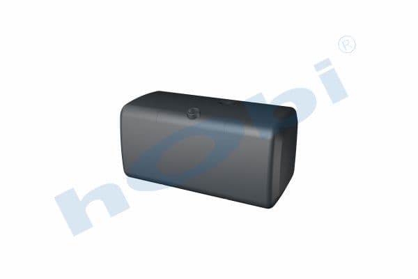 MC 600 Lt. Fuel Tank, Steel, H:700 W:700 L:1400 Grey (RAL7016)