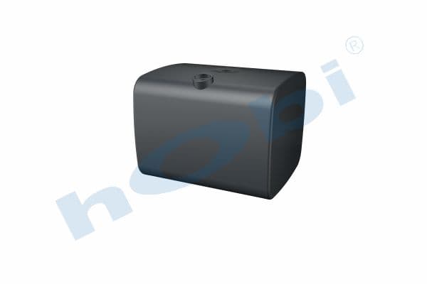 MN 250 Lt. Fuel Tank, Steel, H:620 W:675 L:700 Grey (RAL7016)