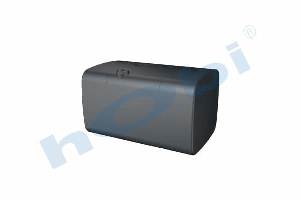 MN 300 Lt. Fuel Tank, Steel, H:620 W:675 L:820 Grey (RAL7016)