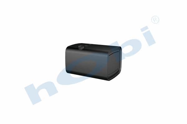 MN 300 Lt. Fuel Tank, Steel, H:620 W:675 L:800 Black (RAL9005)