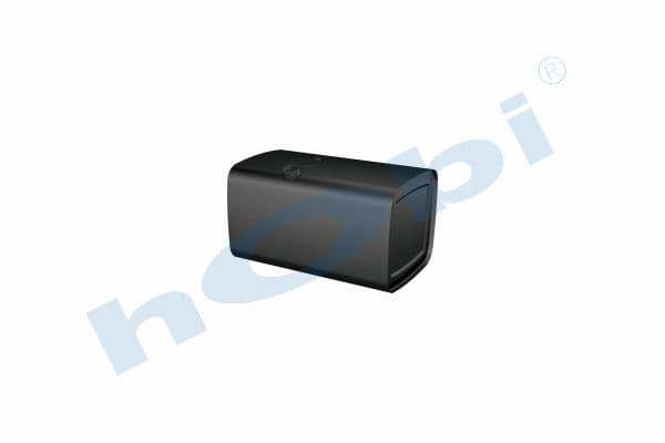 MN 400 Lt. Fuel Tank, Steel, H:620 W:675 L:1050 Black (RAL9005)