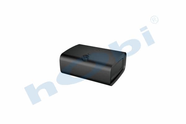 MN 150 Lt. Fuel Tank, Steel, H:350 W:615 L:800 Black (RAL9005)