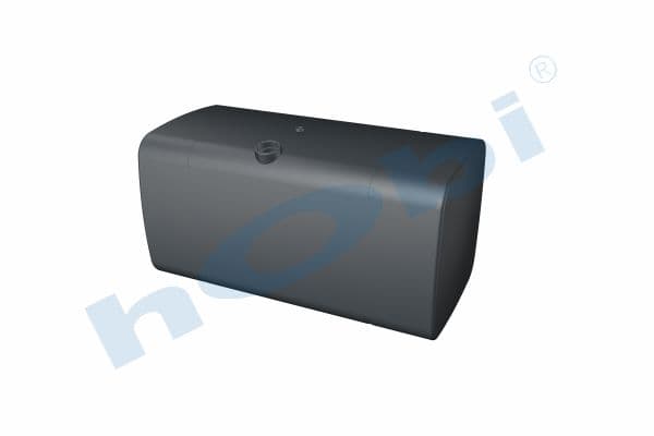 MN 580 Lt. Fuel Tank, Steel, H:700 W:700 L:1360 Black (RAL9005)
