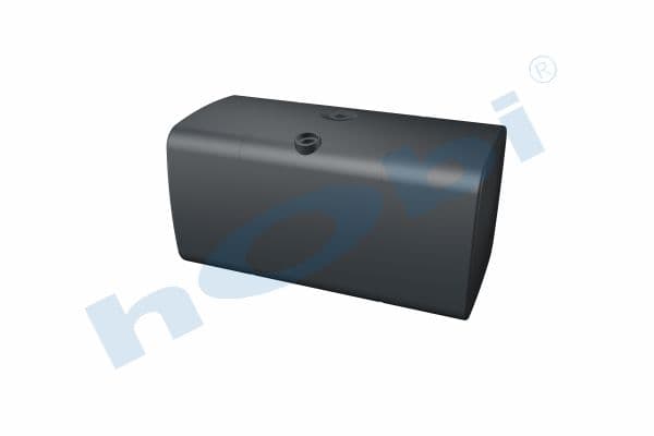 MN 580 Lt. Fuel Tank, Steel, H:700 W:700 L:1365 Black (RAL9005)