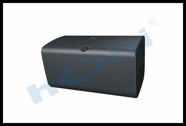 SC 495 Lt. Fuel Tank, Steel, H:670 W:700 L:1260 Grey (RAL7016)