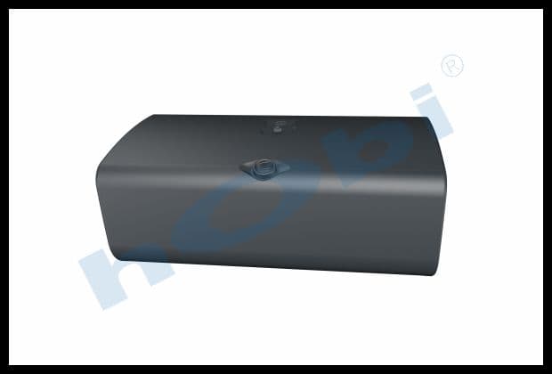 SC 400 Lt. Fuel Tank, Steel, H:505 W:700 L:1310 Grey (RAL7016)