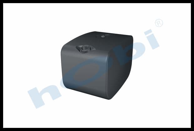 SC 145 Lt. Fuel Tank, Steel, H:505 W:700 L:480 Grey (RAL7016)
