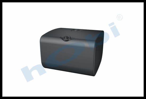 SC 195 Lt. Fuel Tank, Steel, H:505 W:700 L:720 Grey (RAL7016)