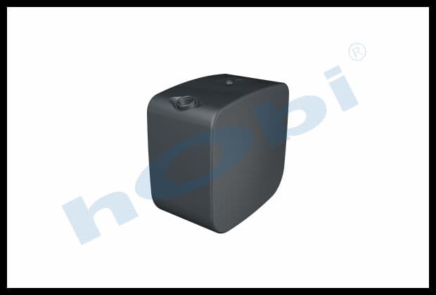 SC 175 Lt. Fuel Tank, Steel, H:670 W:700 L:415 Grey (RAL7016)