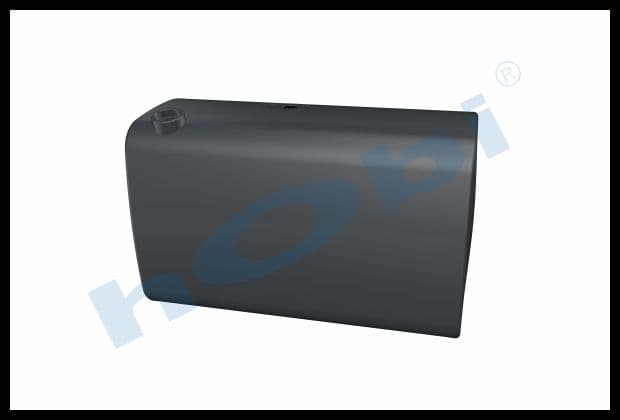 VL 445 Lt. Fuel Tank, Steel, H:710 W:689 L:1130 Grey (RAL7016)