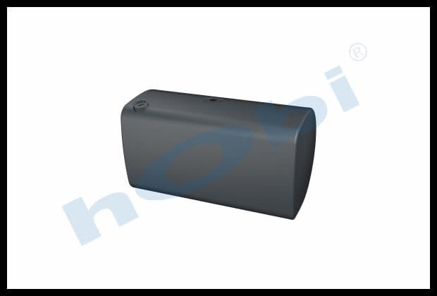 VL 510 Lt. Fuel Tank, Steel, H:710 W:689 L:1280 Grey (RAL7016)