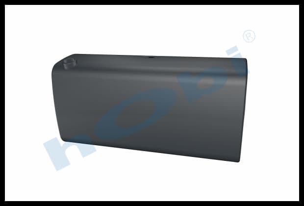 VL 565 Lt. Fuel Tank, Steel, H:710 W:689 L:1430 Grey (RAL7016)