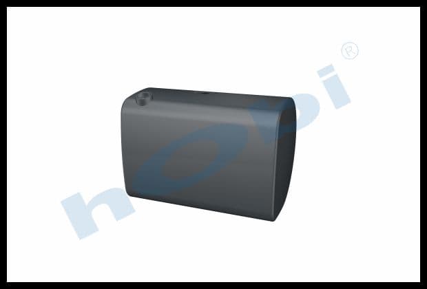 VL 415 Lt. Fuel Tank, Steel, H:710 W:689 L:1000 Grey (RAL7016)
