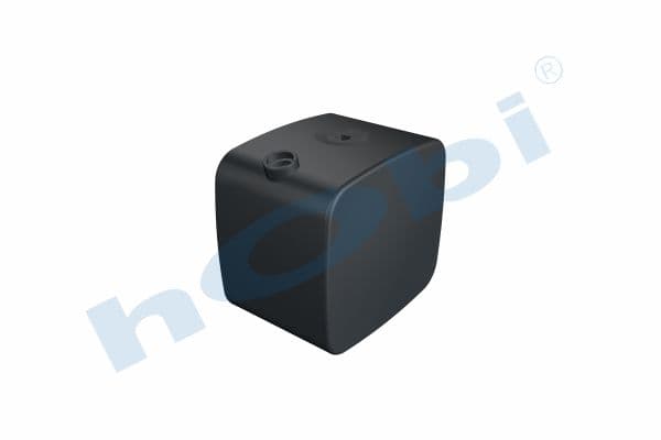 DF 180 Lt. Fuel Tank, Steel, H:620 W:675 L:500 Grey (RAL7016)