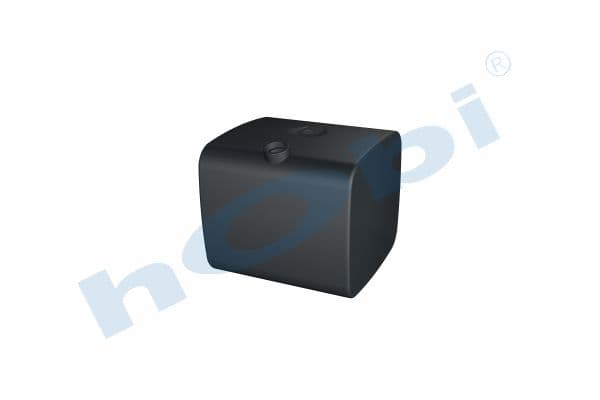 IV 300 Lt. Fuel Tank, Steel, H:620 W:675 L:710 Grey (RAL7016)