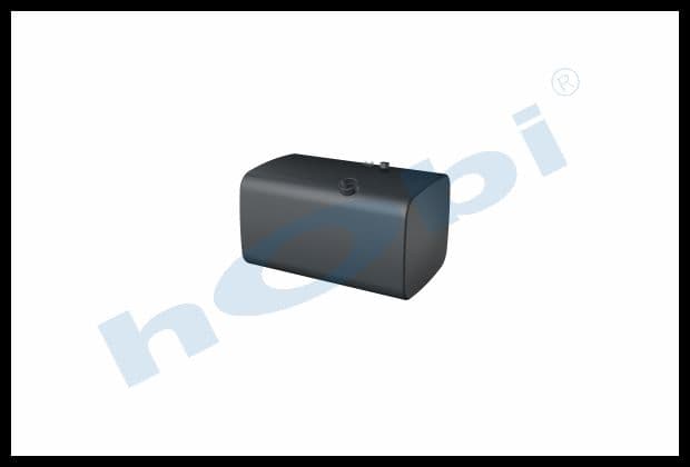 TT 320 Lt. Fuel Tank, Steel, H:560 W:640 L:1000 Black (RAL9005)