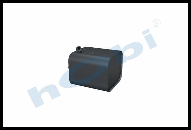 TT 220 Lt. Fuel Tank, Steel, H:550 W:655 L:690 Black (RAL9005)