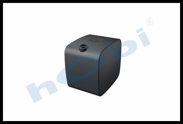 UN 180 Lt. Fuel Tank, Steel, H:620 W:675 L:500 Grey (RAL7016)