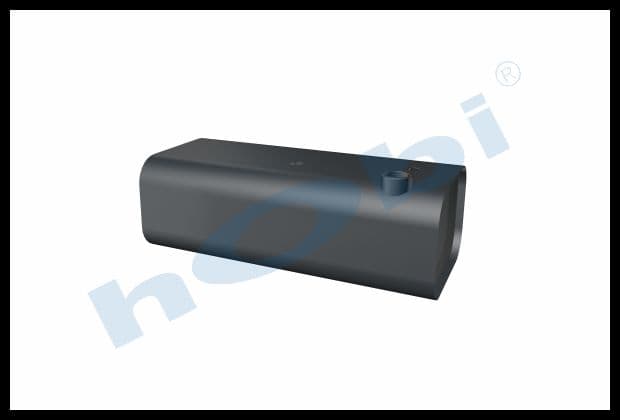 UN 90 Lt. Fuel Tank, Steel, H:295 W:415 L:900 Grey (RAL7016)