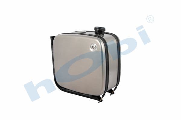 UN 220 Lt. Hydraulic Oil Tank, Aluminium, Top Valve, KIT, H:620 W:675 L:600