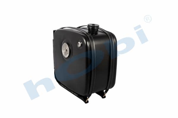 UN 170 Lt. Hydraulic Oil Tank, Steel, Side Valve, KIT, H:620 W:675 L:410 Black