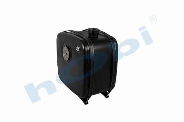 UN 190 Lt. Hydraulic Oil Tank, Steel, Side Valve, KIT, H:620 W:675 L:435 Black