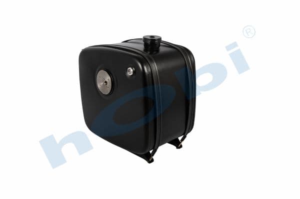 UN 213 Lt. Hydraulic Oil Tank, Steel, Side Valve, KIT, H:620 W:675 L:490 Black