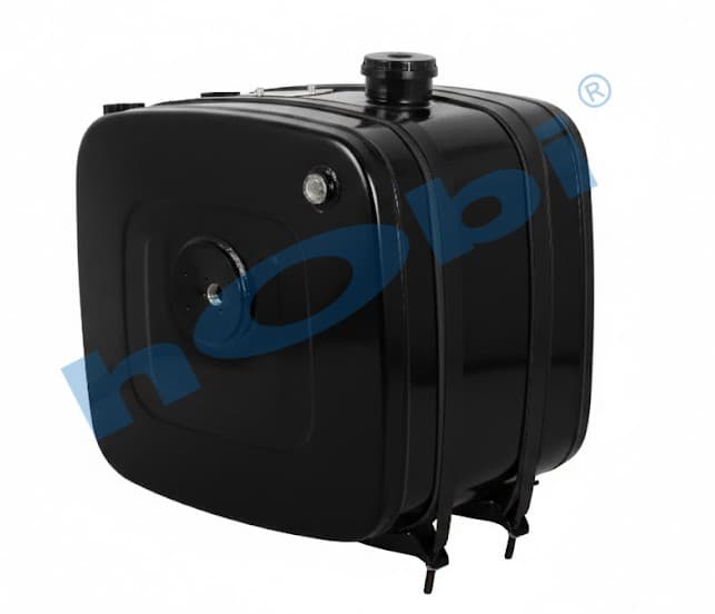 UN 201 Lt. Hydraulic Oil Tank, Steel, Top and Side Double Valve, KIT, H:630