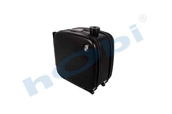 UN 220 Lt. Hydraulic Oil Tank, Steel, Top Valve, KIT, H:620 W:675 L:600 Black
