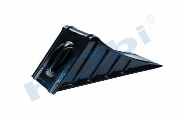 Wheel Chock, W:160 L:380 H:190 Dkp, Black,