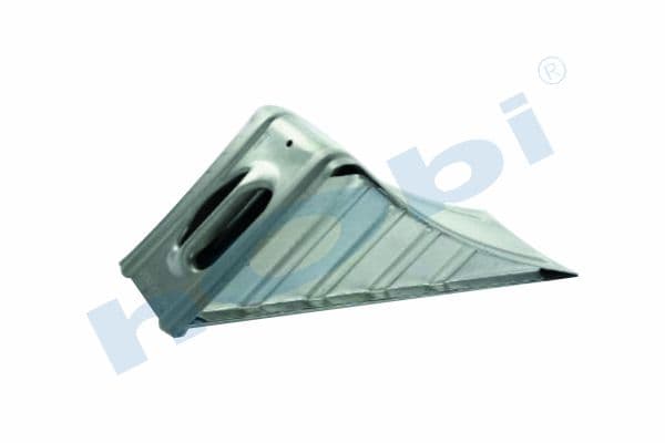Wheel Chock, W:160 L:380 H:190 Dkp, Galvanized Coating,
