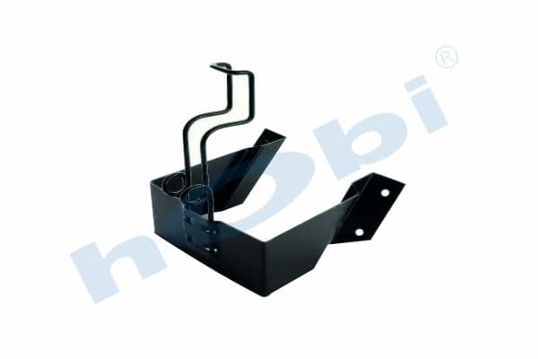 Wheel Chock Clamp, W:124 L:160 H:225 Dkp, Black,
