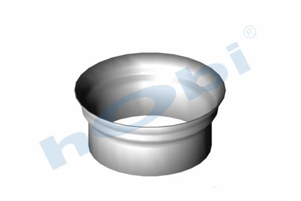 Connection Pipe, Pipe, Female, VL Ø127 OUT:Ø147 L:60 Alusi,