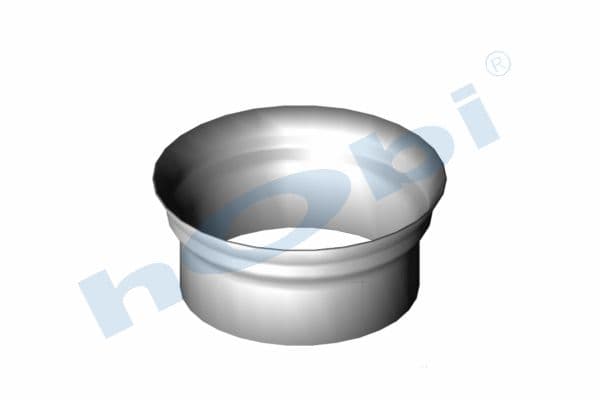 Connection Pipe, Pipe, Female, DF Ø127 OUT:Ø147 L:60 Alusi,