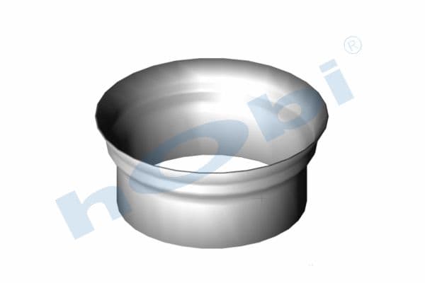 Connection Pipe, Pipe, Female, VL Ø114,3 OUT:Ø134 L:60 Alusi,
